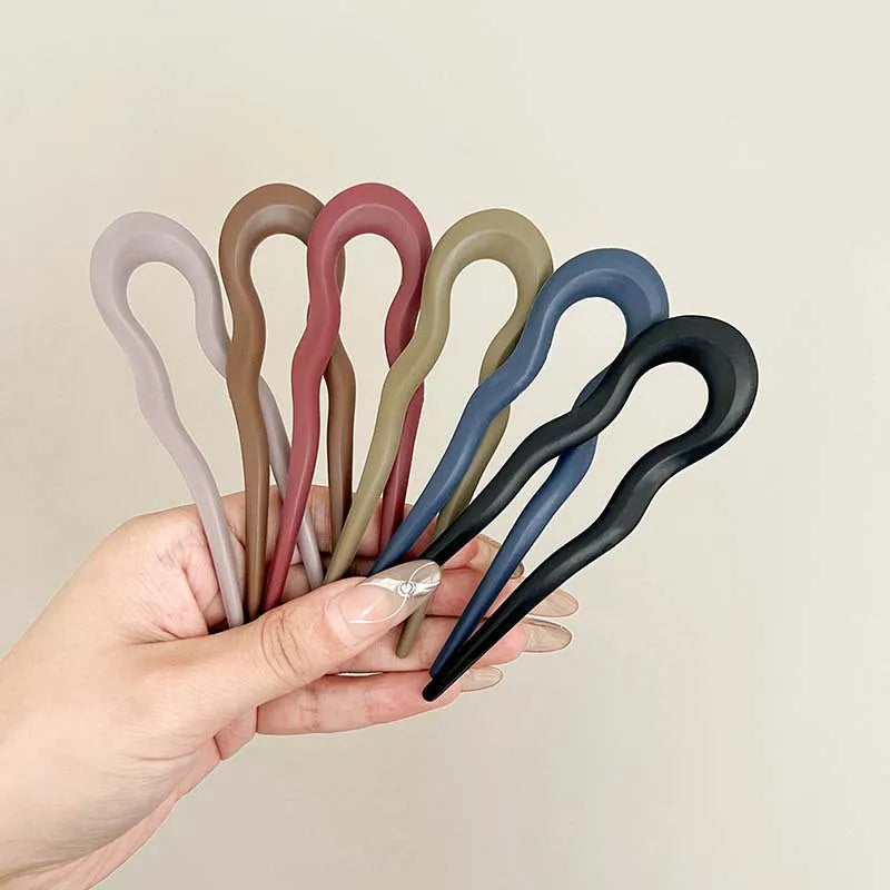 Tortoiseshell U-Shaped Hair Fork