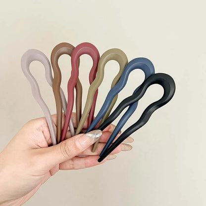 Tortoiseshell U-Shaped Hair Fork