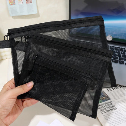 Mesh Clear Cosmetic Bags