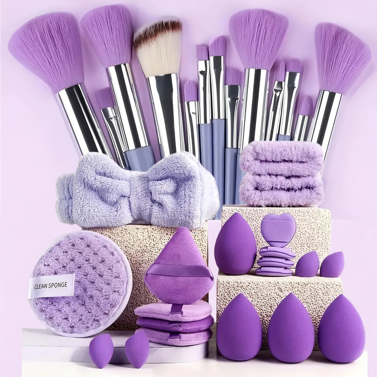 Beauty Sponge Set — Large & Mini Makeup Blenders