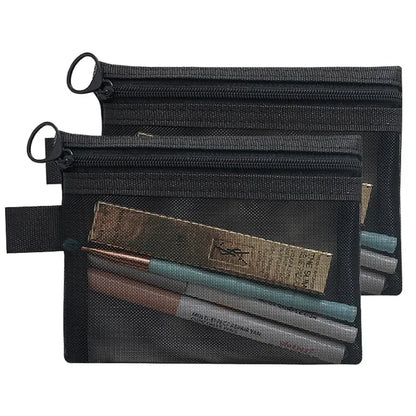 Mesh Clear Cosmetic Bags