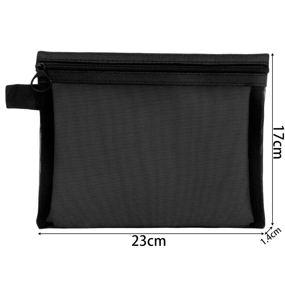 Mesh Clear Cosmetic Bags